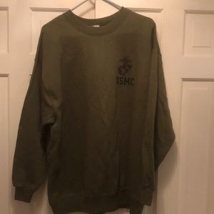 USMC official fleece sweatshirt Mens Size XL